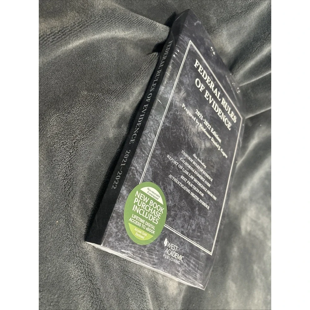 Federal Rules of Evidence 2021-2022 Ed. Prepared‎ by Professor Daniel J. Capra